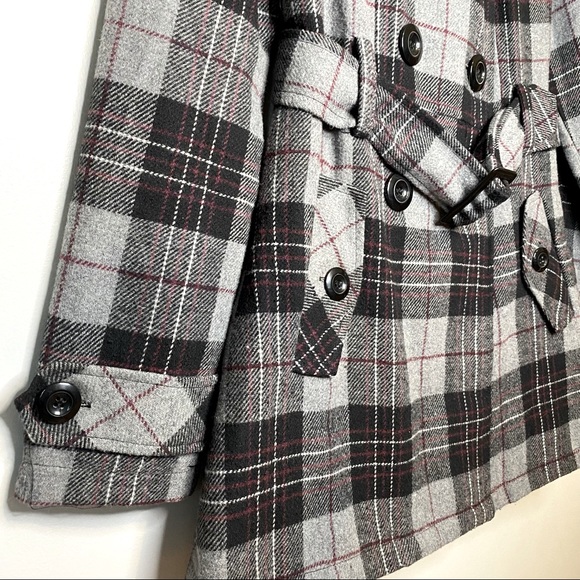 Coffee Shop | Pea Coat | S | Gray & Black - Picture 5 of 8
